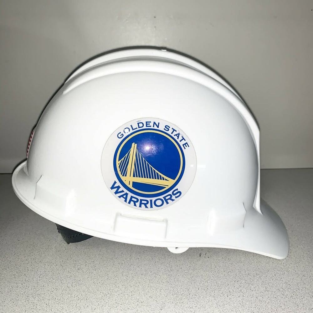 NBA Golden State Warriors Collectible Plastic Hardhat - Basketball Team Rare NEW